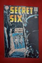 SECRET SIX #7 | EYE FOR AN EYE - FINAL ISSUE OF SERIES - JACK SPARLING - 1969