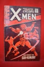X-MEN #41 | KEY 1ST APP OF GROTESK, ORIGIN OF CYCLOPS CONTINUED | DON HECK - 1966