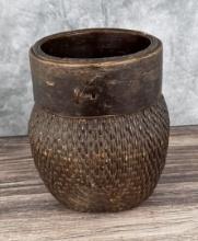 Chinese Woven River Fish Basket