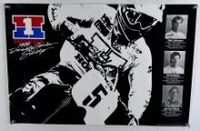 1986 Honda Double Series Motocross Poster