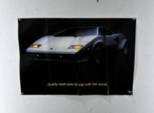 Lamborghini Countach Quality Work Wins Poster