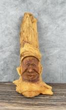 Norm Joyce Randall Oregon Cottonwood Carving