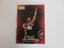 1997-98 SKYBOX PREMIUM TIM DUNCAN ROOKIE CARD SPURS RC