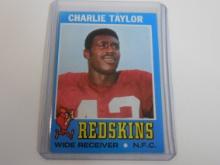 1971 TOPPS FOOTBALL #26 CHARLIE TAYLOR WASHINGTON REDSKINS