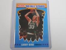 1990-91 FLEER BASKETBALL LARRY BIRD ALL STAR CARD CELTICS