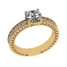 2.07 Ctw SI2/I1 Diamond 14K Yellow Gold Engagement Ring