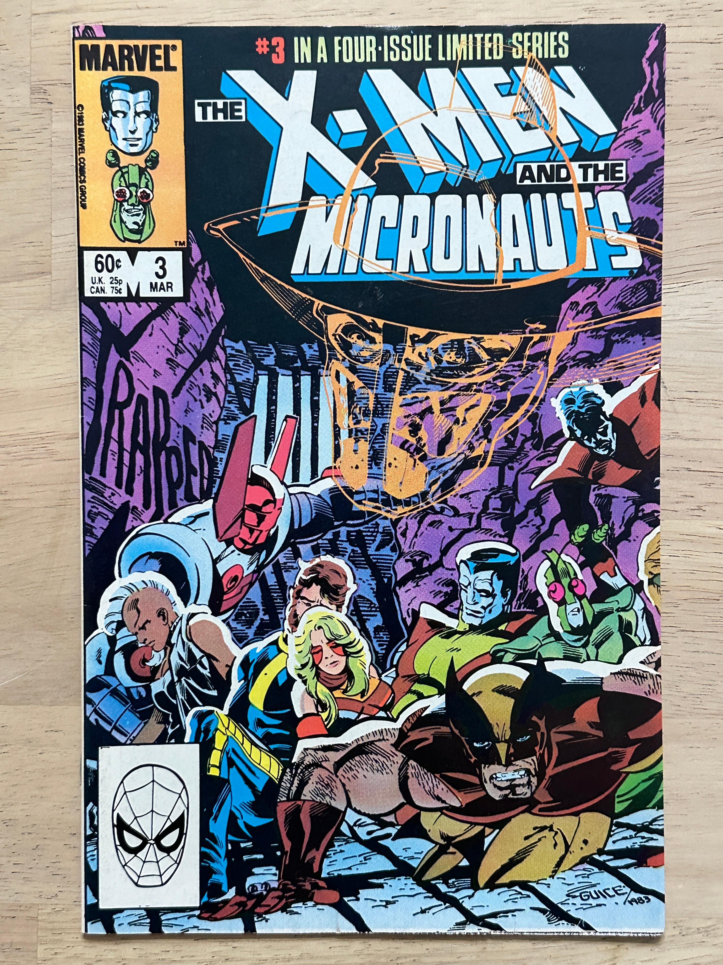 (8) Vintage Marvel X-Men Comics