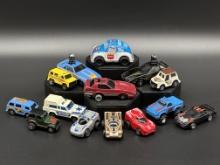 Assortment of Miniature Diecast Toy Cars
