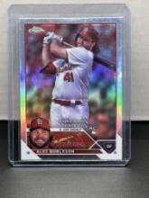 Alec Burleson 2023 Topps Chrome Rookie Debut RC Refractor #USC90