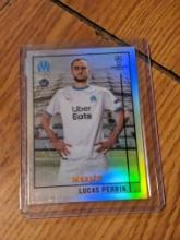 2020-21 Topps Merlin LUCAS PERRIN RC Rookie Silver Refractor #16 OLYMPIQUE