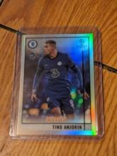 2020-21 Topps Merlin TINO ANJORIN RC Rookie Silver Refractor No 86 CHELSEA