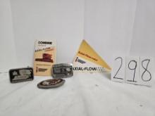 3 belt buckles - proharvest is limited edition caseIH  584 of 2500/Speccast combine/IH combine and A