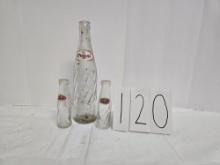 10 Oz Pepsi Glass Bottle And Set Of Salt & Pepper Shakers