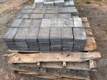 ASSORTED PAVER STONES ON PALLET - 2 PALLETS FOR ONE MONEY