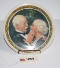 Norman Rockwell Christmas 1976 Plate