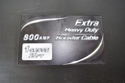 New 800amp 25 foot extra heavy duty booster cable