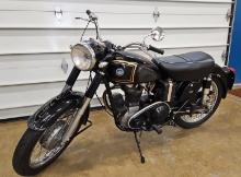 1955 ASJ Motorcycle, 44869 miles