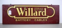 Willard Battery Cables sign