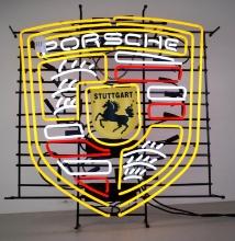 Porsche neon sign