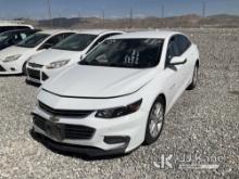 2018 Chevrolet Malibu Hybrid Dealers Only, Airbags Deployed, Towed In Wrecked, Will Not Start & Does