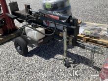 (Las Vegas, NV) Log Splitter NOTE: This unit is being sold AS IS/WHERE IS via Timed Auction and is l