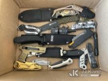 (Las Vegas, NV) Knives Taxable NOTE: This unit is being sold AS IS/WHERE IS via Timed Auction and is