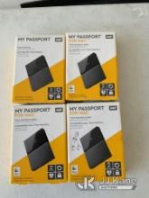 (Las Vegas, NV) (4) My Passport External Storage Taxable NOTE: This unit is being sold AS IS/WHERE I