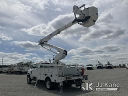(Hawk Point, MO) Altec AT48M, Articulating & Telescopic Material Handling Bucket Truck center mounte