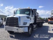 2015 Freightliner 114SD Flatbed/Utility Truck Runs & Moves