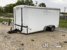 2016 Forest River Enclosed Trailer Missing Axle, Paint & Body Damage) (Seller States:  Missing Axle/
