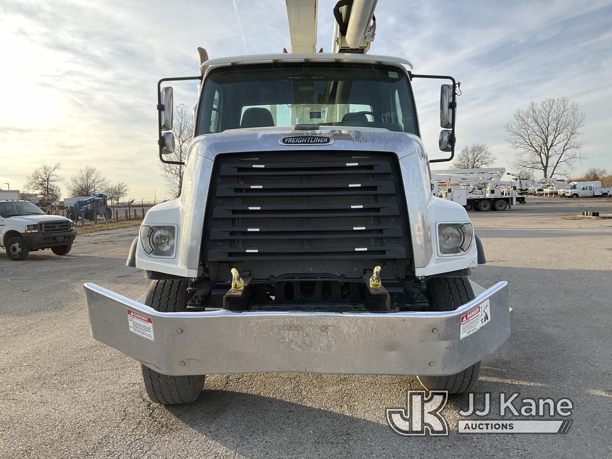 (Kansas City, MO) Versalift VST9000I, Articulating & Telescopic Material Handling Bucket Truck rear