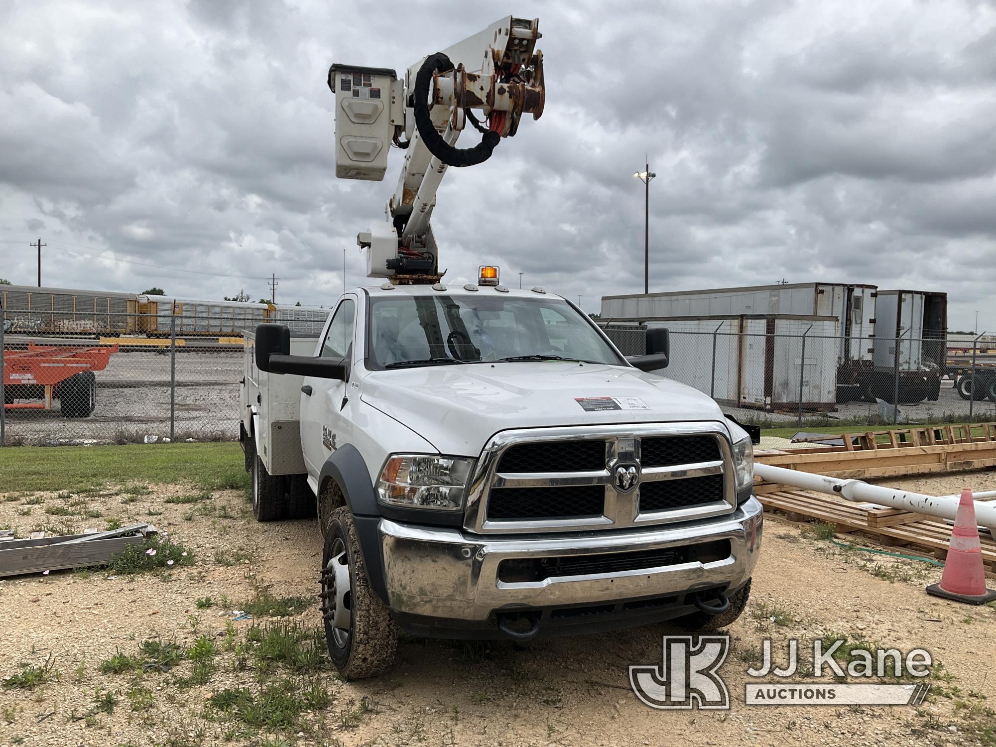 (Houston, TX) Altec AT40G, Articulating & Telescopic Bucket Truck mounted behind cab on 2016 RAM 550