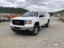 2011 GMC Sierra 2500HD 4x4 Extended-Cab Pickup Truck Title Delay) (Runs & Moves, Rust, Paint & Body 