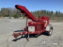 2019 Bandit Industries 1690 Chipper (16in Drum), trailer mtd No Title) (Not Running, Turns Over, Wil
