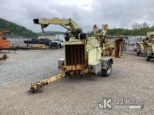 2011 Bandit 200 Portable Chipper (12in Disc) Not Running, Operational Condition Unknown, No Battery,