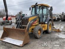 2014 John Deere 310K 4x4 Tractor Loader Backhoe No Title) (Runs & Operates