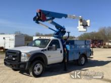 HiRanger LT38, Articulating & Telescopic Bucket Truck mounted behind cab on 2015 Ford F550 4x4 Servi