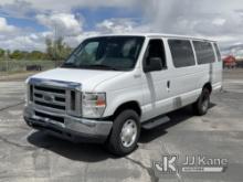 2012 Ford E350 Passenger Van Runs & Moves) (Wrecked Front End