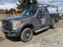 2013 Ford F250 4x4 Extended-Cab Service Truck Runs & Moves