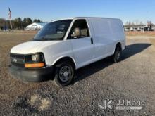 2015 Chevrolet Express 2500 Cargo Van Runs & Moves) (Cracked Windshield, Traction Control Light On, 