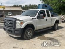 2012 Ford F250 4x4 Extended-Cab Pickup Truck, Decommissioned Runs & Moves) (Jump To Start