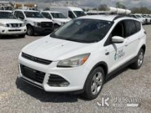 2014 Ford Escape 4x4 4-Door Sport Utility Vehicle Runs & Moves) (Bad Blower Motor, ABS Light On) (Du