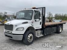 2015 Freightliner M2 106 Flatbed Truck Runs & Moves