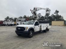Altec AT235P, Articulating & Telescopic Non-Insulated Bucket Truck mounted behind cab on 2022 Ford F