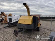 2008 Vermeer BC1500 Chipper Road Worthy, Engine Runs, Operating Condition Unknown