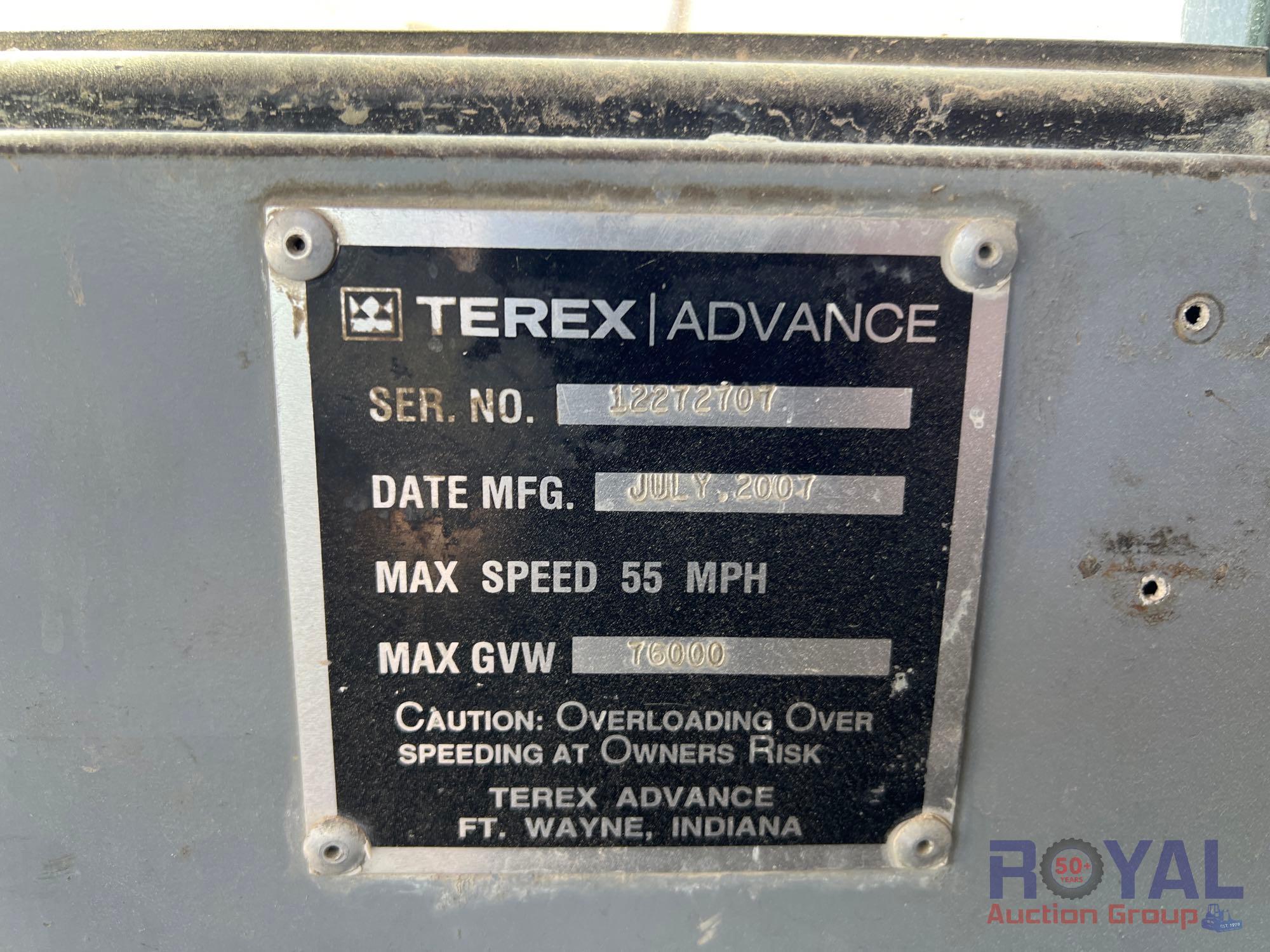 2007 Terex FD4000 6x6 Concrete Mixer Truck