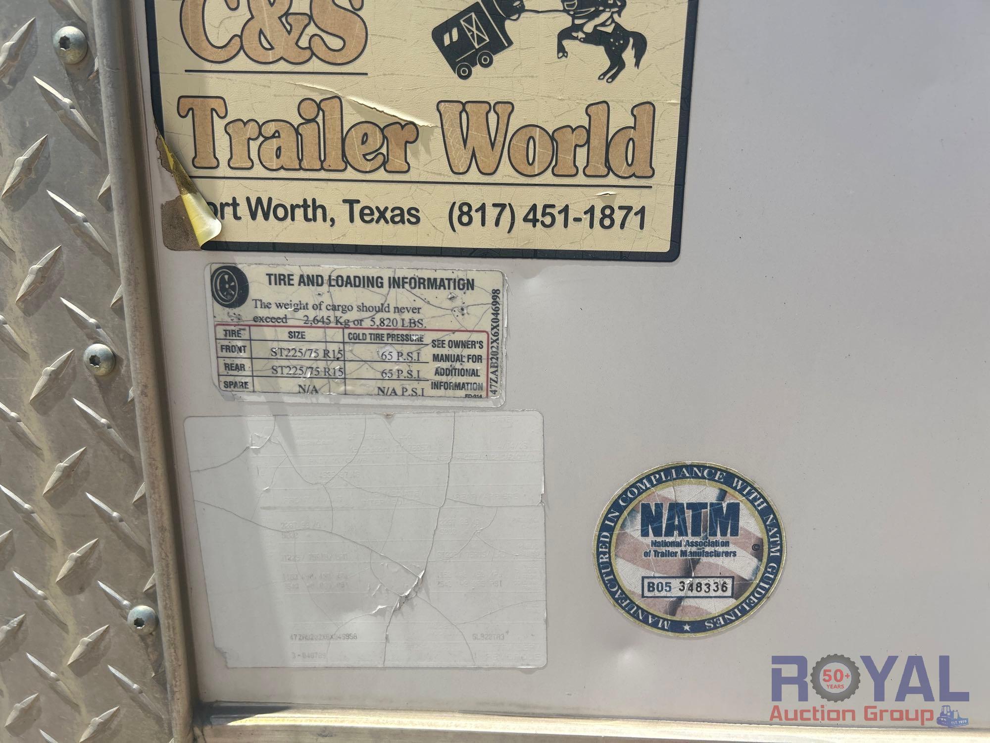 2006 Pace SL820TA3 20FT T/A Enclosed Cargo Trailer