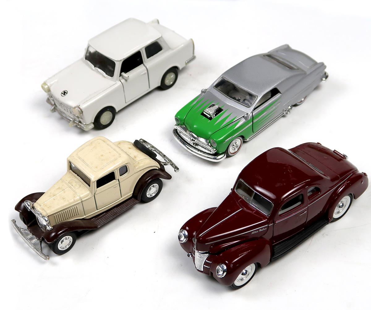 Toy Scale Models (10), AMT Mini XKE Jaguar, 1964 Mustang, 1969 Camaro SS, 1