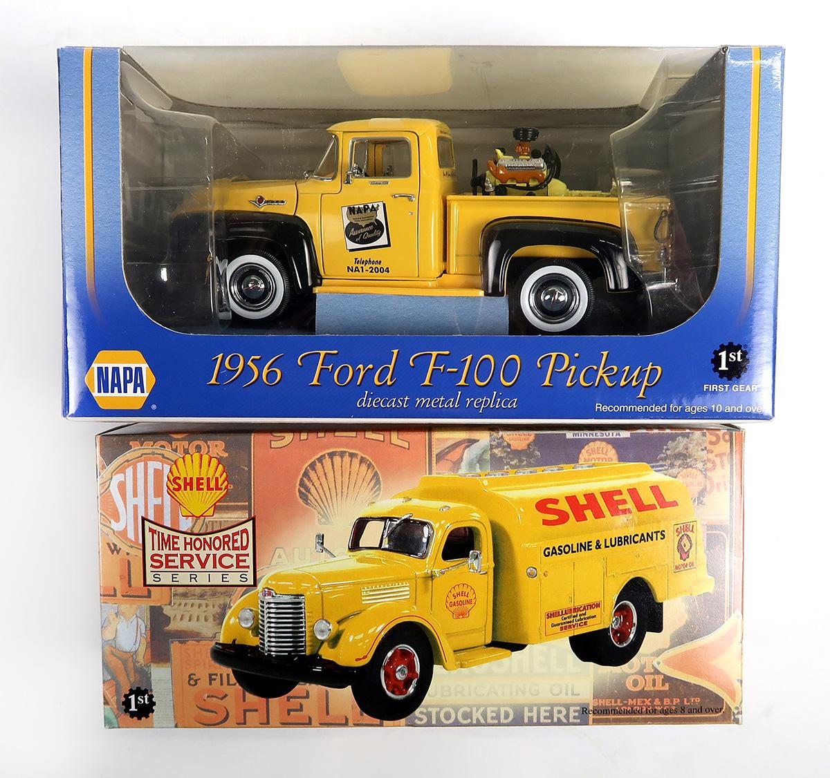 Toy Scale Models (2), Shell Time Honored Service Series '49 International K