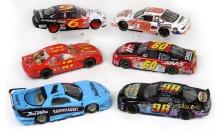 Race Cars (6), True Value, Home Depot, McDonald's & others, w/out boxes, Ex